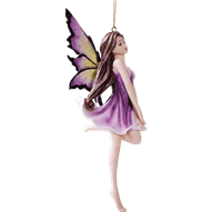 Purple Fairy Dancer Ornament