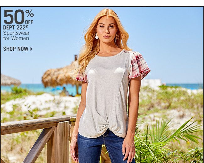 Shop 50% Off Dept 222 Sportswear for Women