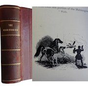 A FINE BINDING; 1902 'The Mabinogion' Welsh mythology Legend Wales trans fm 'The Red Book of Hergest' by Lady Guest Vols 1-3 as one