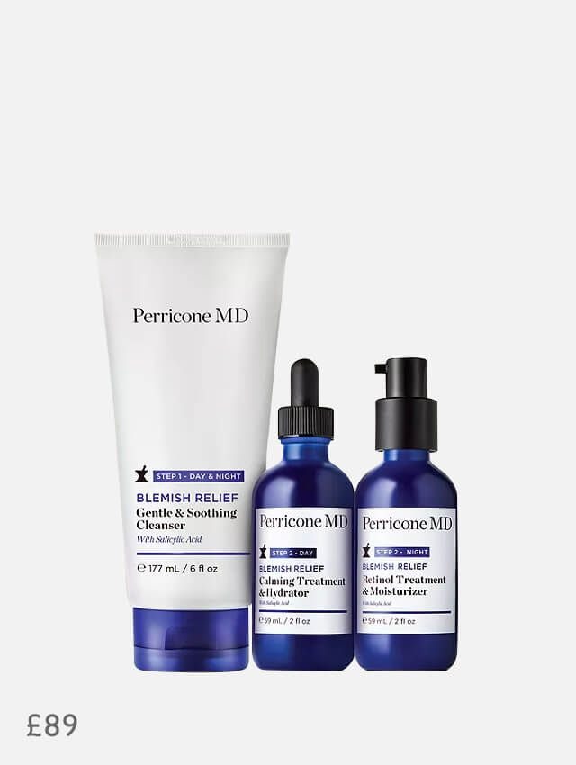Perricone MD Blemish Relief Prebiotic Blemish Therapy Skincare Gift Set, £89