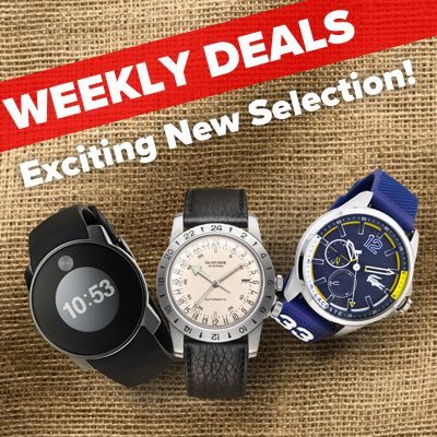 Weekly Deals Exciting new selection! 
