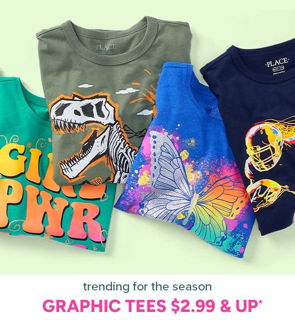 $2.99 & Up Graphic Tees