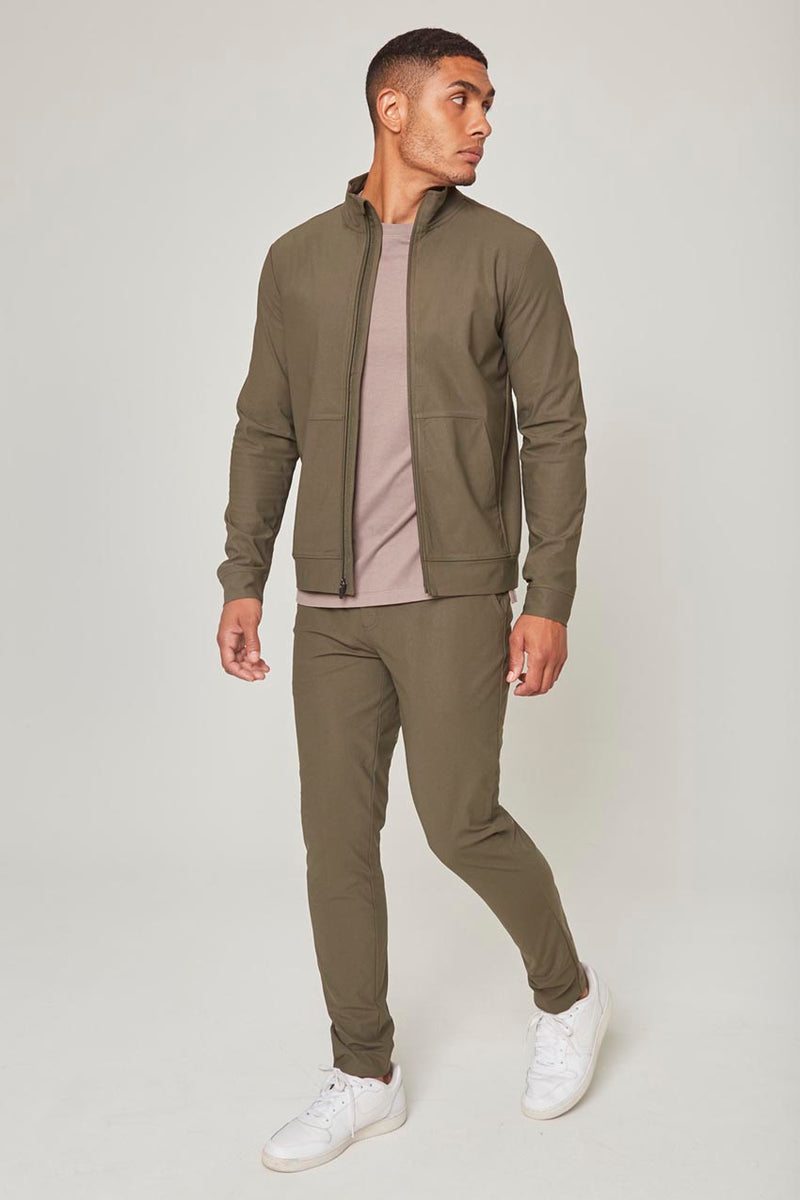 Limitless Recycled Polyester Warp Knit Full-Zip Jacket