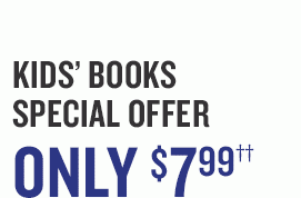 KIDS’ BOOKS SPECIAL OFFER ONLY $7.99