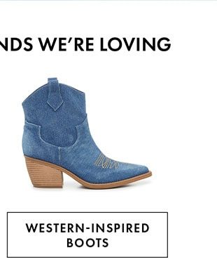 WESTERN-INSPIRED BOOTS