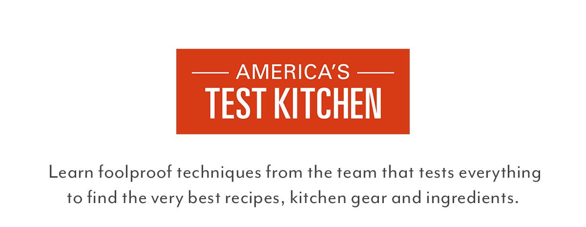 America's Test Kitchen Classes