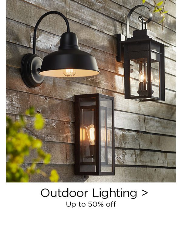 Outdoor Lighting > - Up to 50% off