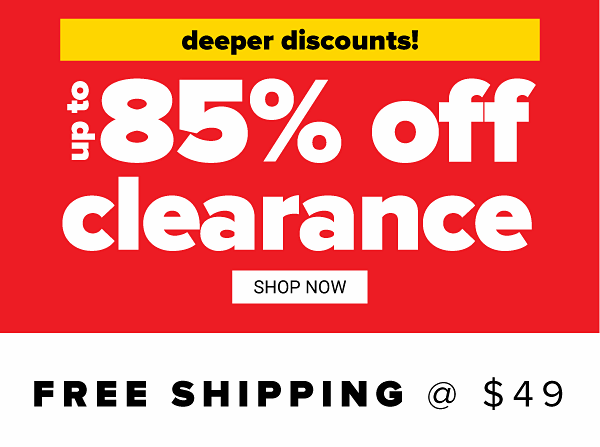 Clearance Up to 80% off - Shop Now