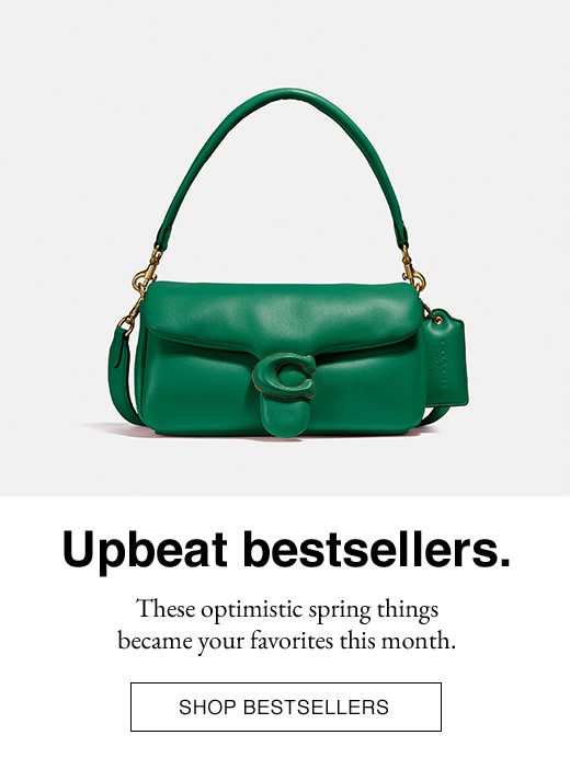 Upbeat bestsellers. These optimistic spring things became your favorites this month. SHOP BESTSELLERS