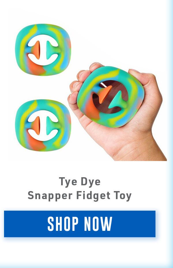 Tye Dye Snapper Fidget Toy