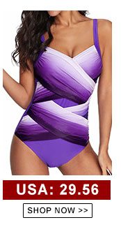 Spaghetti Strap Cross Front One Piece Swimwear
