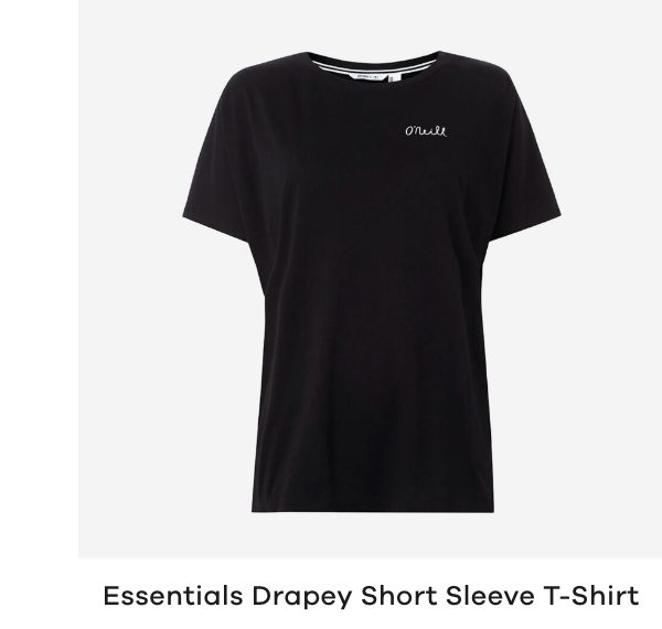 O'Neill Essentials Drapey Womens Short Sleeve T-Shirt