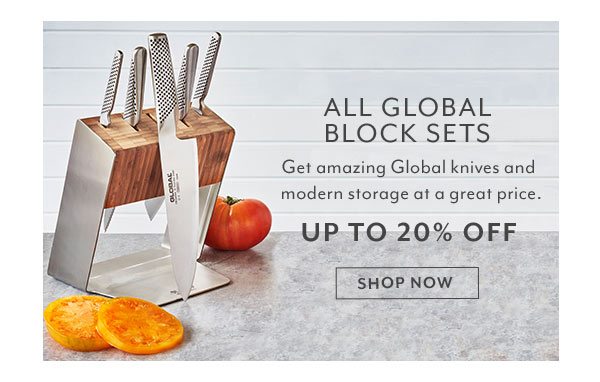 Global Block Knife Sets 