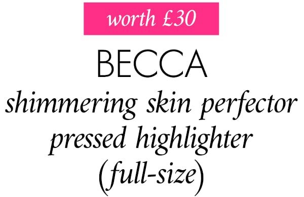 2 worth £30 BECCA shimmering skin perfector pressed highlighter (full-size)