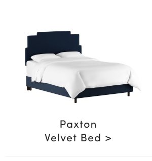 Paxton Velvet Bed