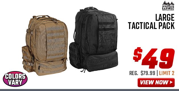 World Famous Sports Large Tactical Pack