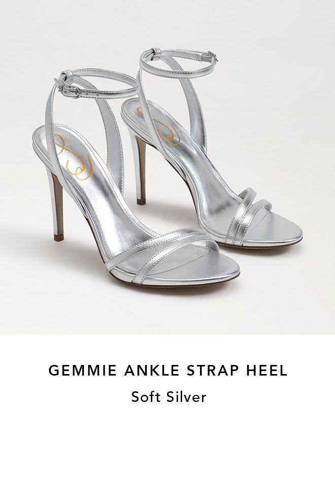 Gemmie ankle strap heel 