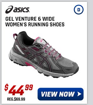 ASICS Gel Venture 6 Wide Women's Running Shoes