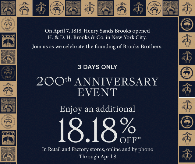 200TH ANNIVERSARY EVENT