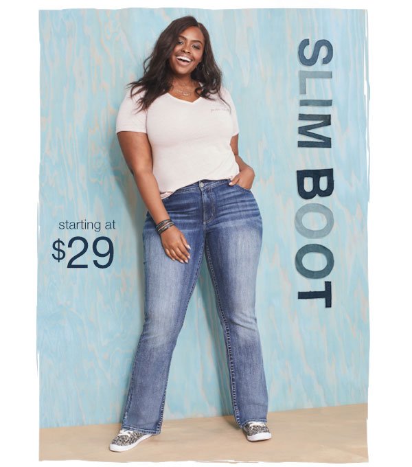 Slim Boot. Starting at $29