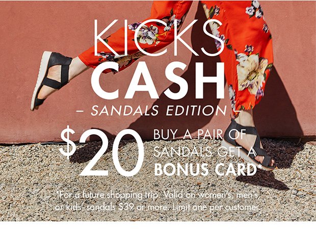 KICKS CASH - SANDALS EDITION