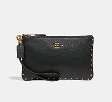 Small Wristlet With Rivets