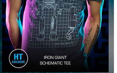 Iron Giant Schematic Tee