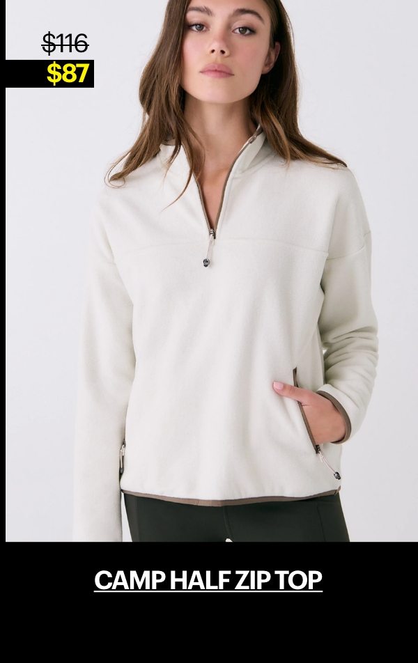 Camp Half Zip Top 