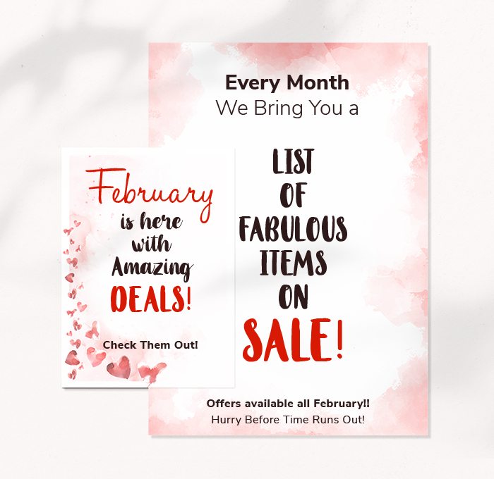 February is here with new deals and coupons