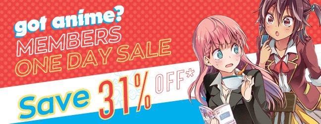 Got Anime Members One Day Sale
