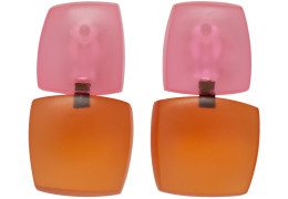 Monies - Orange And Pink Izzy Earrings