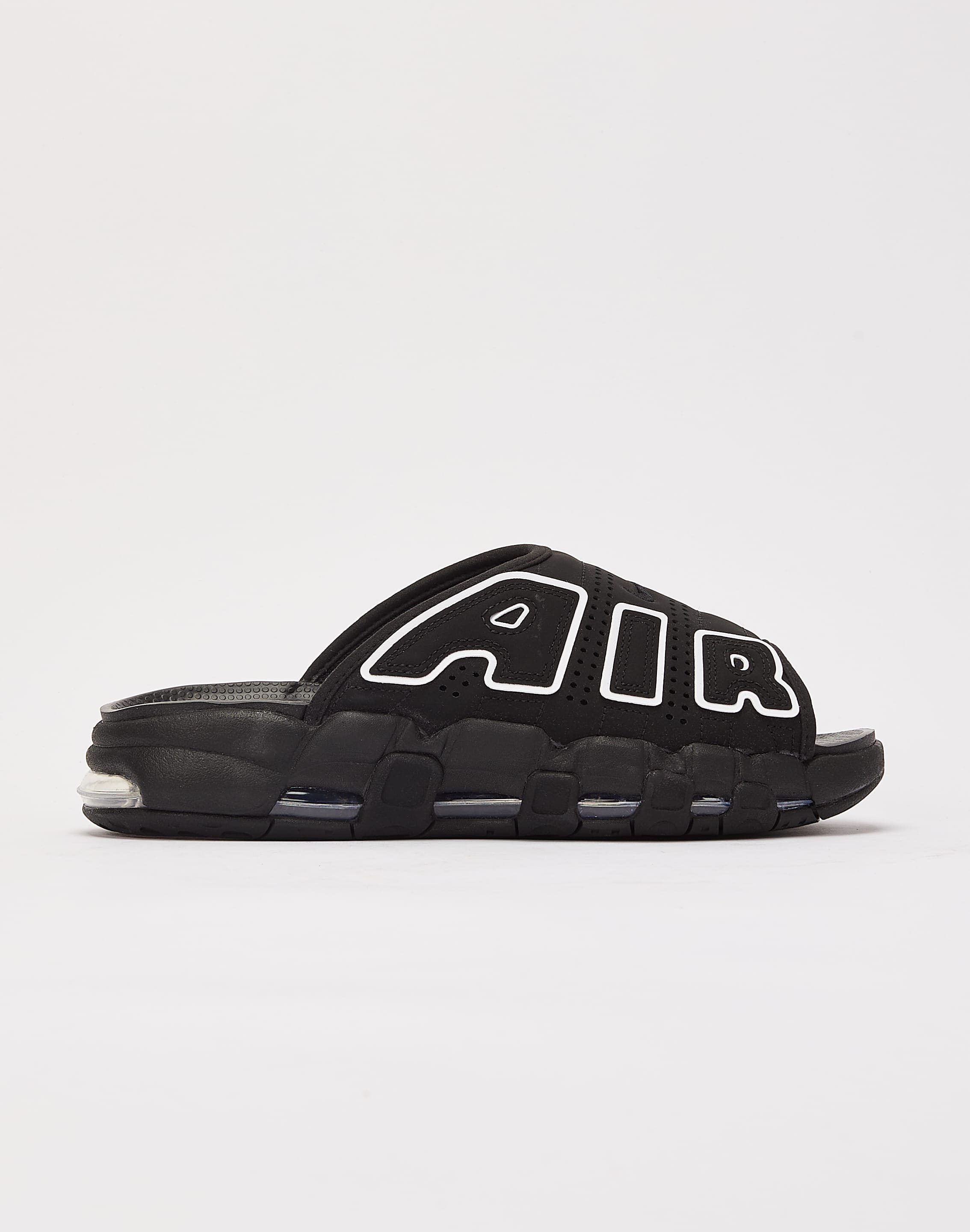 MENS NIKE AIR MORE UPTEMPO SLIDES