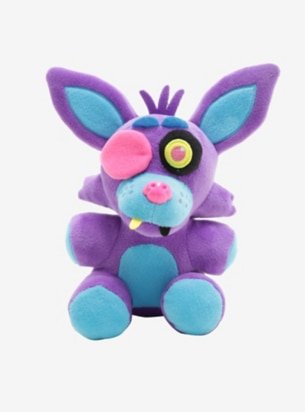 Blacklight Plushies Foxy (Purple) Collectible Plush
