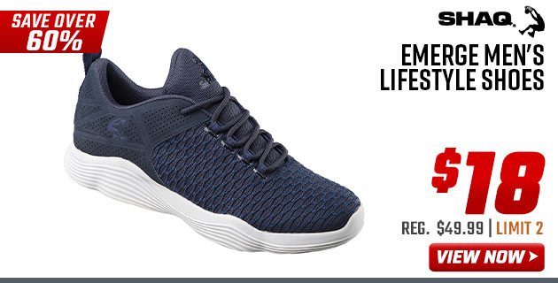 Shaq Emerge Men's Lifestyle Shoes