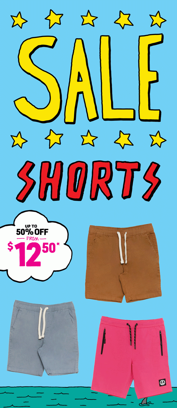 Shorts From $12.50