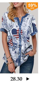 Cold Shoulder Color Block Flower Print T Shirt