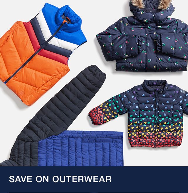 SAVE ON OUTERWEAR