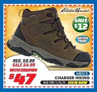 Eddie Bauer Charger Waterproof Men's Hiking Boots