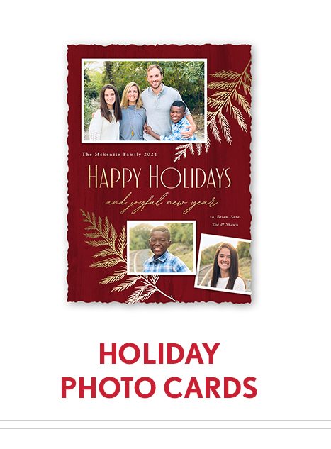 HOLIDAY PHOTO CARDS