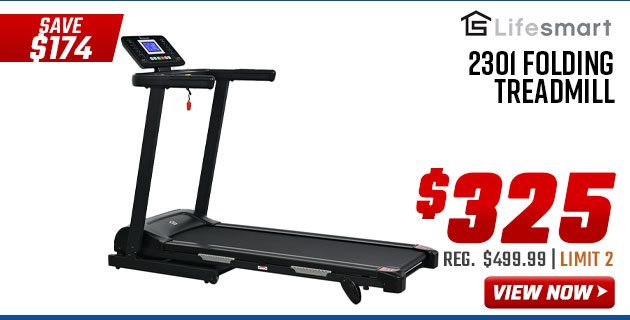 Lifesmart 2301 Folding Treadmill