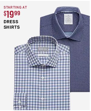 Dress Shirts Starting at $19.99