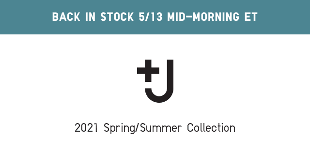 BANNER - +J BACK IN STOCK 5/13 MID MORNING ET