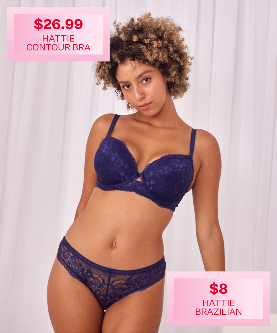 Hattie Contour Bra & Brazilian