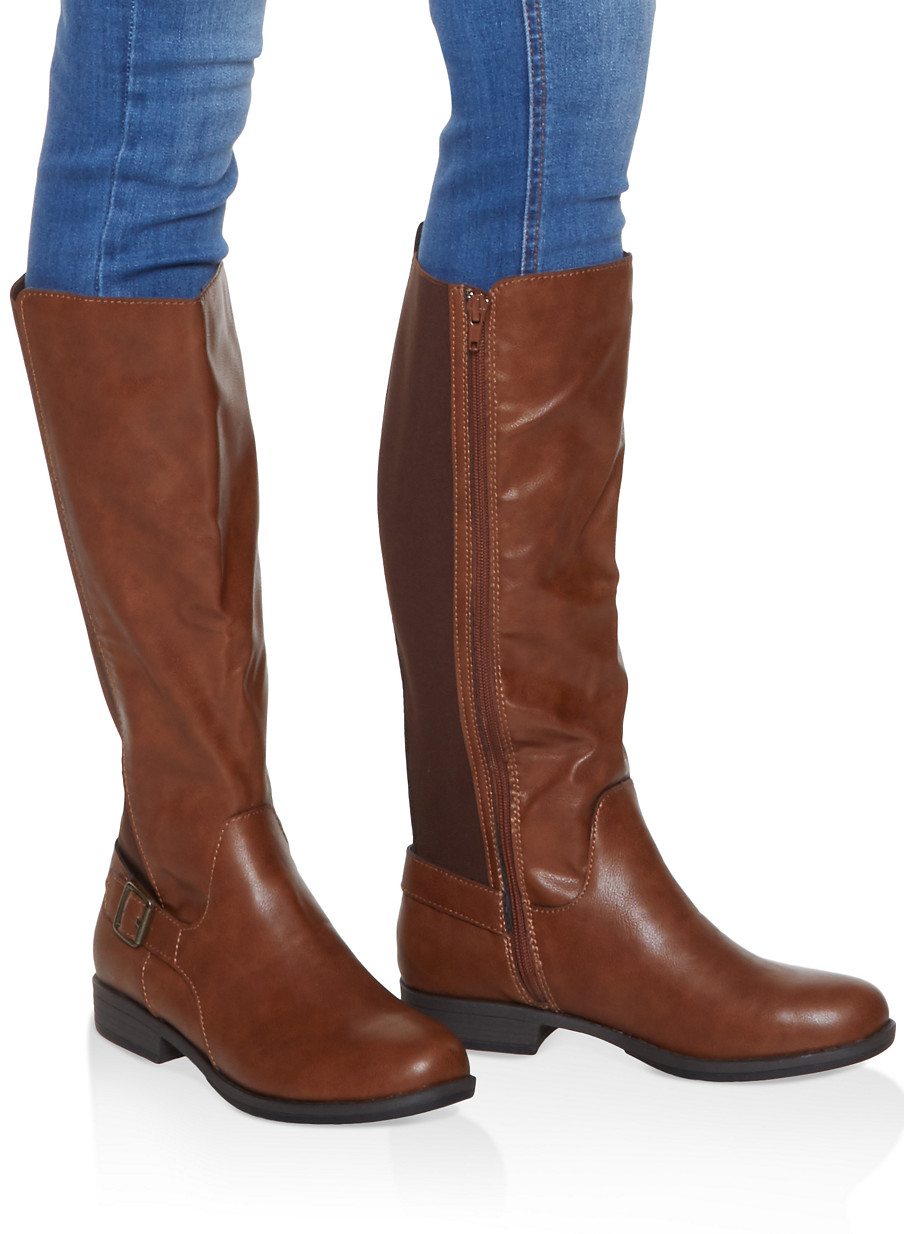 Tall Stretch Riding Boots