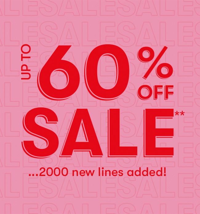SALE: 2000 New Lines Added