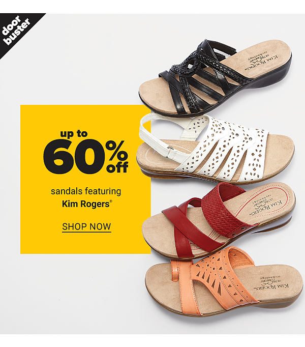 Up to 60% off Sandals featuring Kim Rogers - Shop Now