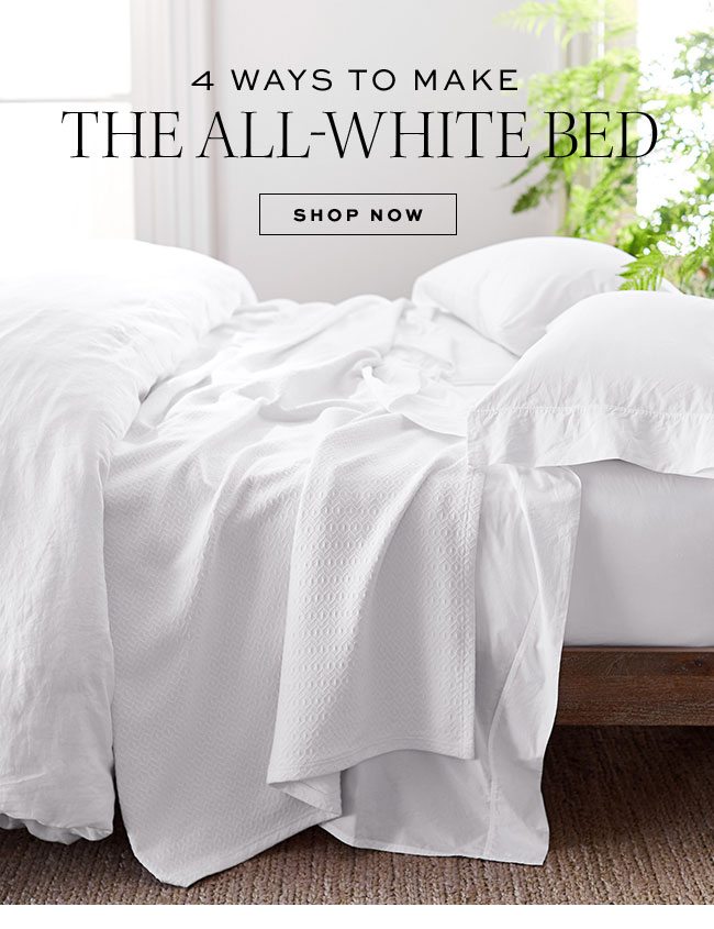 THE ALL-WHITE BED