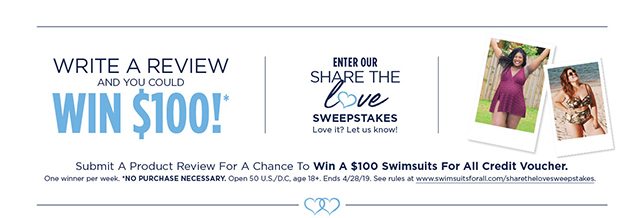 Enter Our Share The Love Sweepstakes