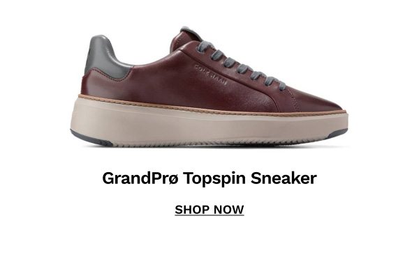 GrandPrø Topspin sneaker | SHOP NOW