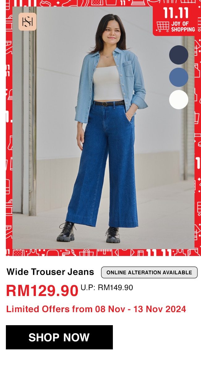 Wide Trouser Jeans